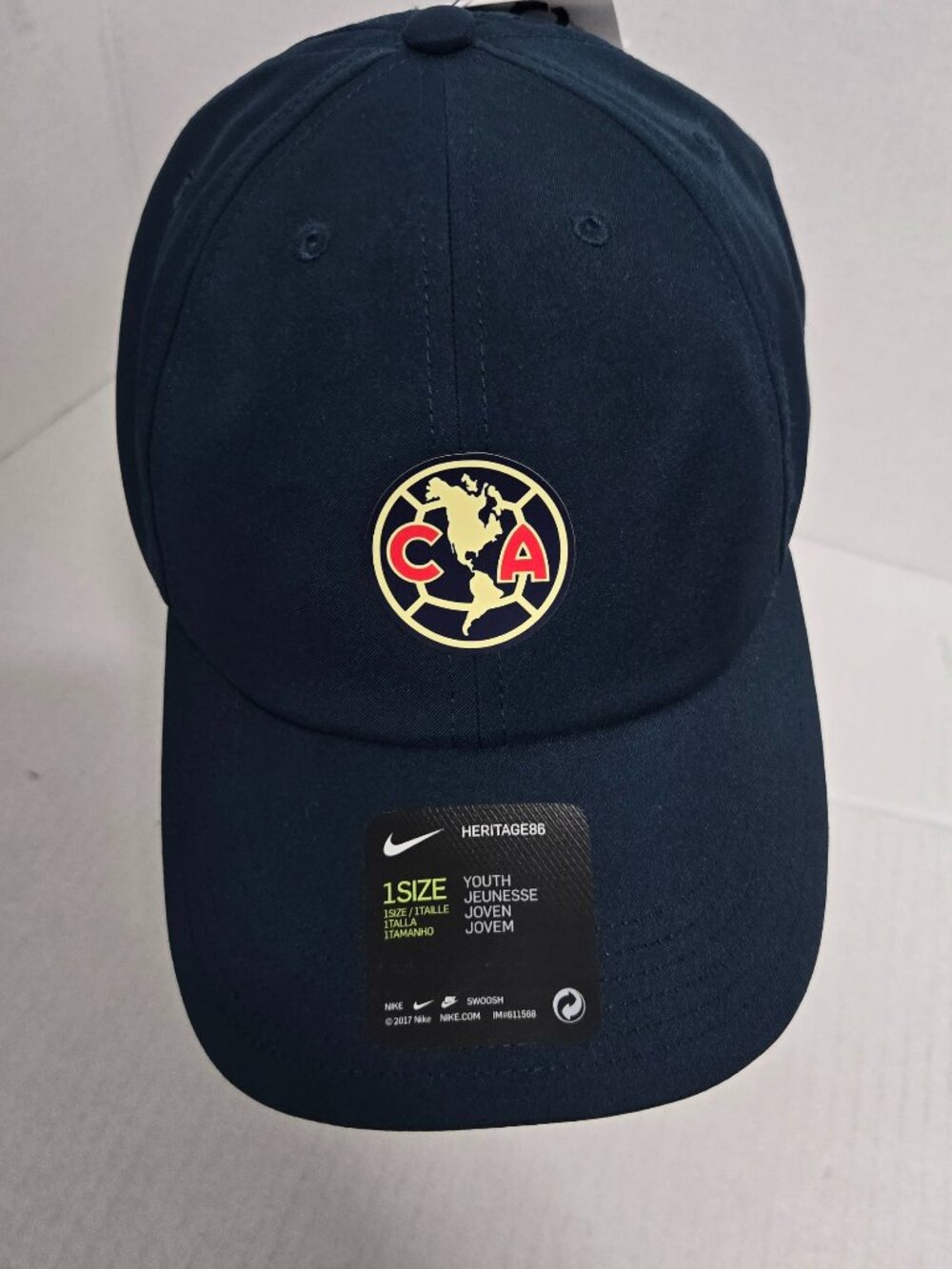 Nike Club América Heritage86 Youth Adjustable Hat – NWT ⚽🧢